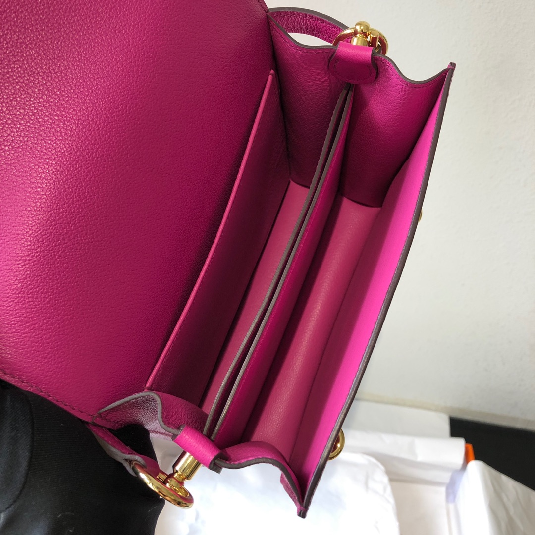 에르메스 룰리스18 로드퍼플 금장 에버컬러